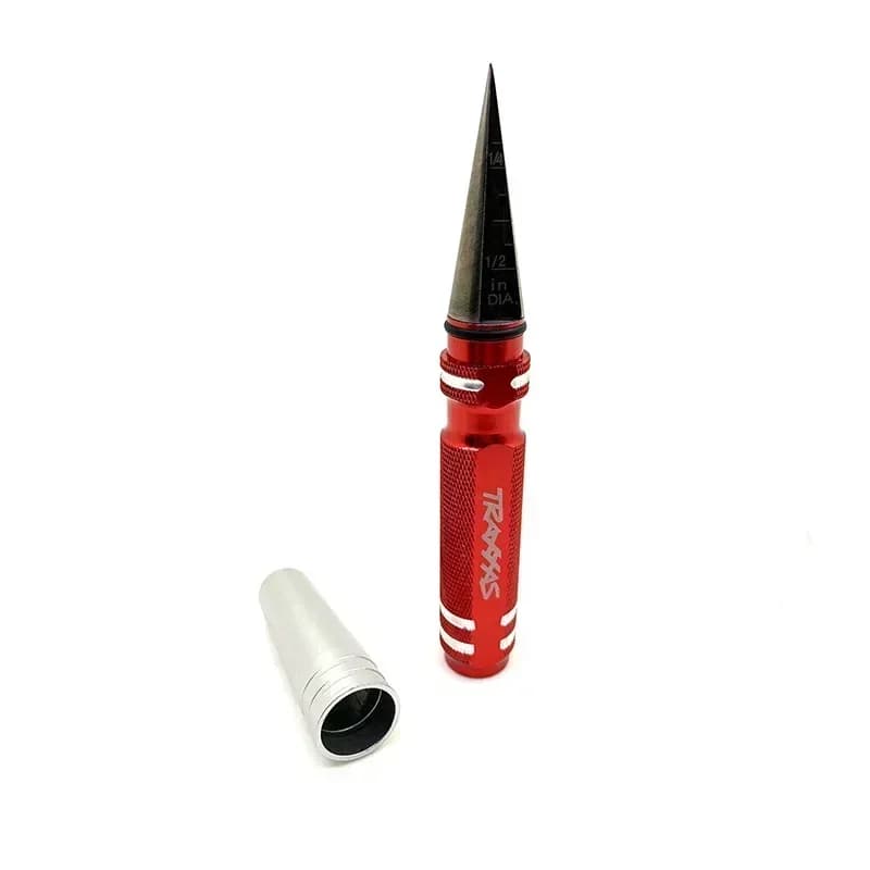 Alesatore con manico in alluminio con punzonatrice con impugnatura in alluminio TRA3433X 3433X 0-12mm per auto telecomandate RC E-Revo TRX-4