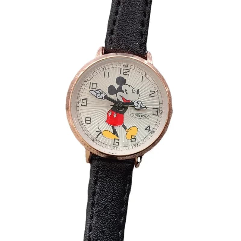 Women's Watch Quartz Mickey Mouse Animated Cartoon Watch for Women's Watch Simple Women's Watch