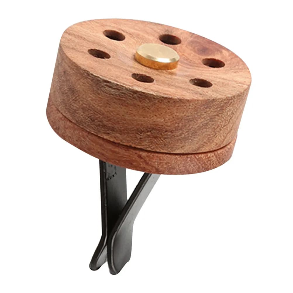 Diffusore per Auto in Legno Elegante, Clip per Profumo e Aromaterapia per Cruscotto, Casa, Ufficio, Sala Yoga e Spazi di Meditazione