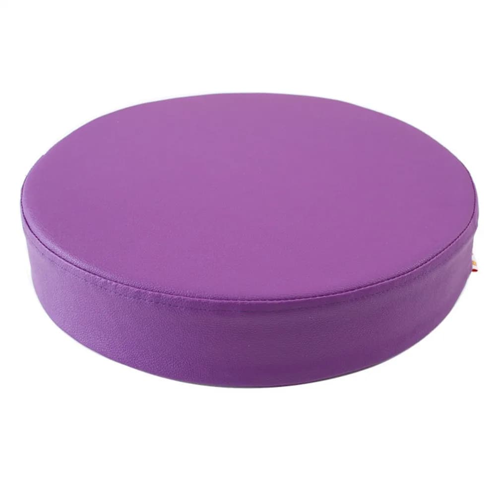 Simple Japanese Style Leather Round Cushion Thicken Washable Upholstered Cushion Waterproof Meditation Floor Cushion for Home