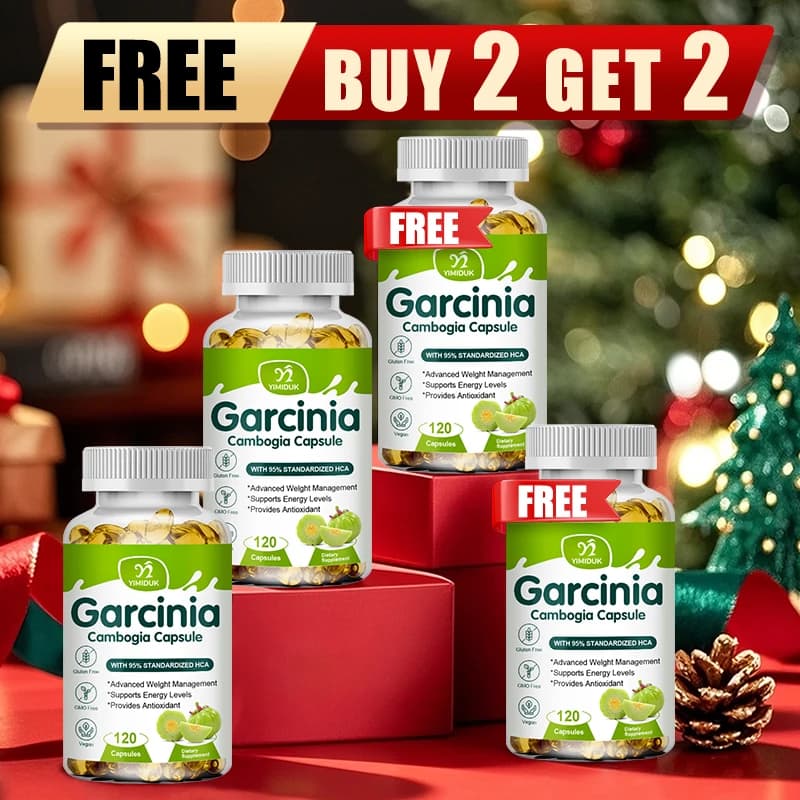 Buy 2 Get 2 for free! Garcinia Cambogia extract capsules, for slimming, energy levels, provides antioxidants, men and women