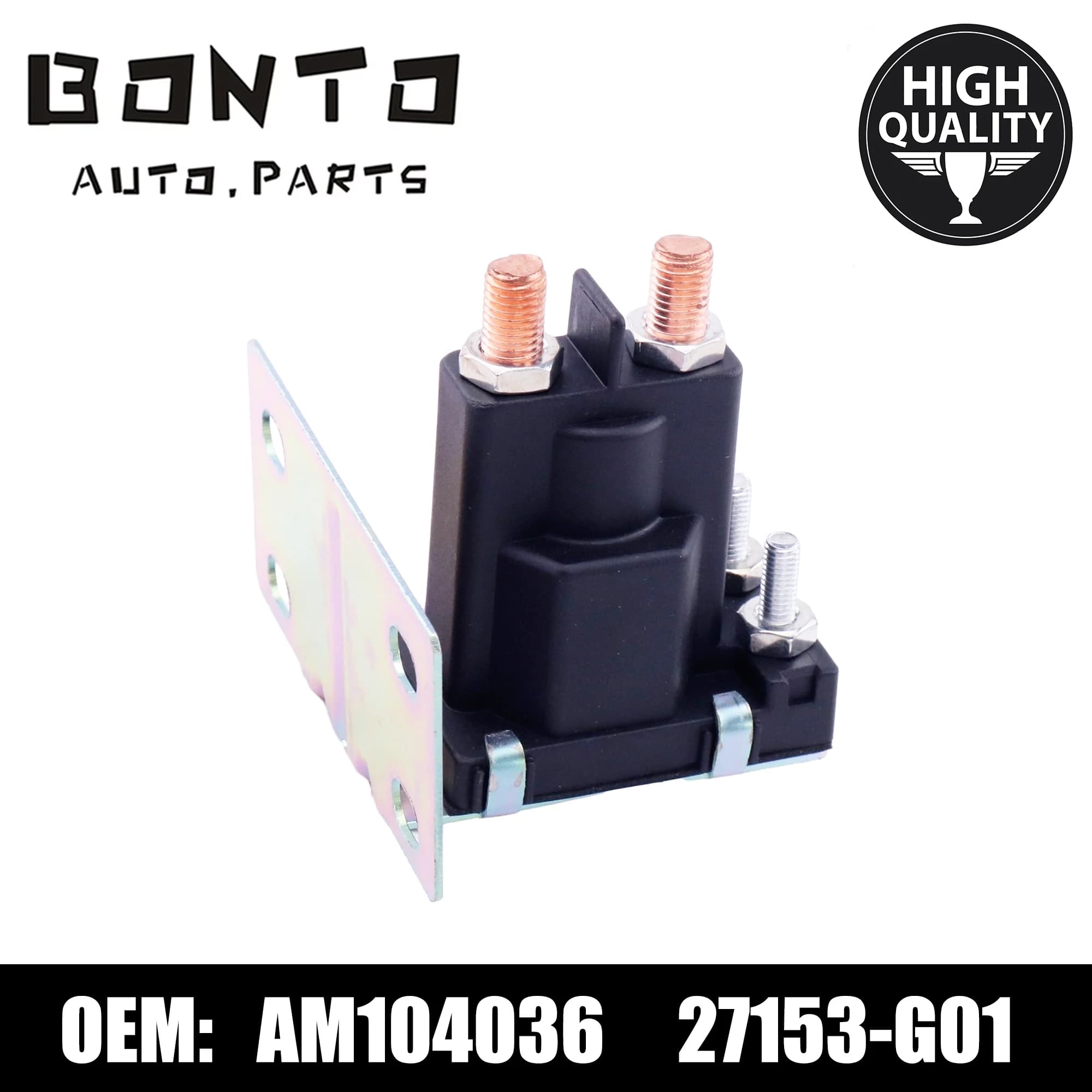Solenoide di avviamento BONTO 12V per carrello da golf a gas EZGO TXT 1994-Up Sostituisci AM104036 27153-G01 612813