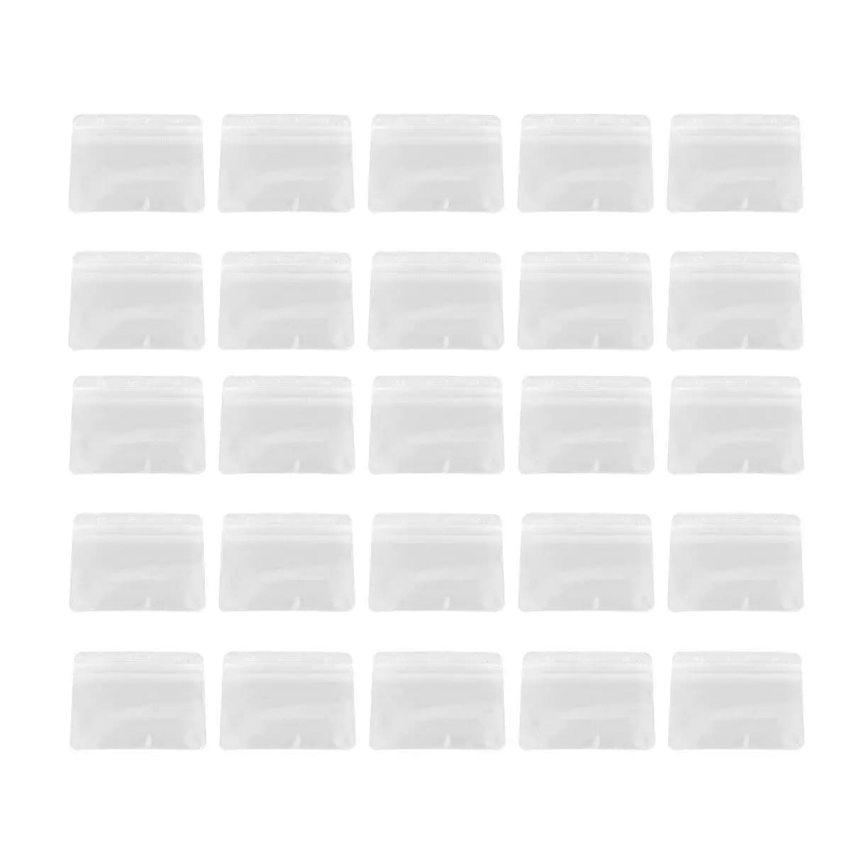 100 Pezzi Porta Documenti in PVC Trasparente Impermeabile, Protezione Multifunzionale per Passaporto e Carte, Sicuro, Pulito e Asciutto per Lavoro, Viaggi e Uso Formale