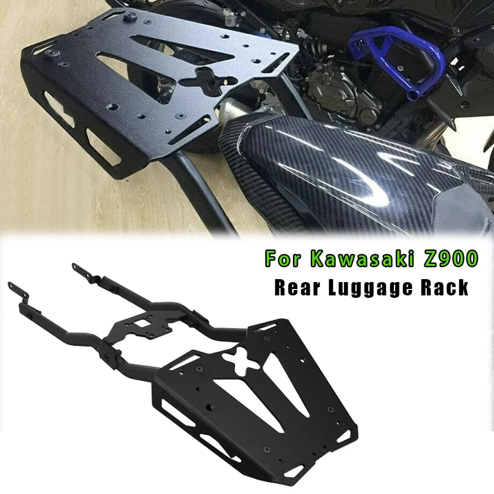 Portapacchi per Kawasaki Z900 Z 900 SE 2017-2025 Top Case Scatola di coda Supporto per mensola Supporto per staffa Portapacchi posteriori per moto