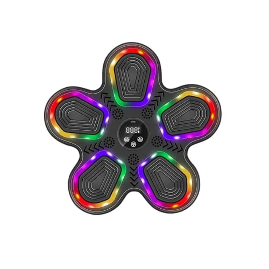 Adult wall music boxing machine with smart Bluetooth training equipment and fitness gloves at home and office