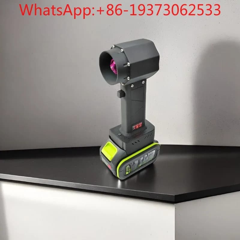 Fan 50 Ducted Turbine Handheld Hair Dryer Blowing Snow Dusting Car Wash Blowing Water Brushless Turbine Fan External Tool