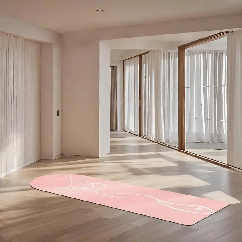 Factory Price Wholesale Durable and portable Non-slip Ecological Carpet Yoga pilates thick 4.5 mm for study and home use