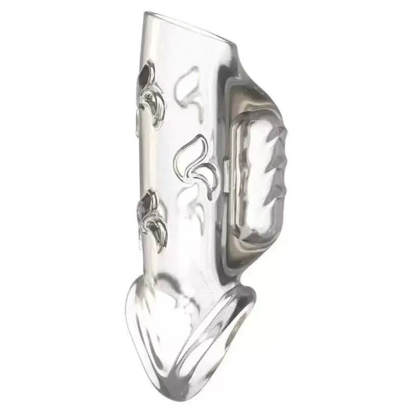 Manicotto del pene ingrandito e ispessito da uomo giocattoli del sesso per adulti uomo troppo lungo Sexy Cockring Steel For Man circoncised Ring Goods For Sex