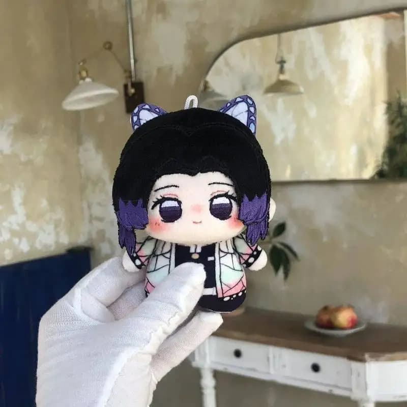Peluche Anime Demon Slayer da 10 cm - Personaggio Carino di Shinobu Kocho/Kanao Tsuyuri - Regalo per i Fan