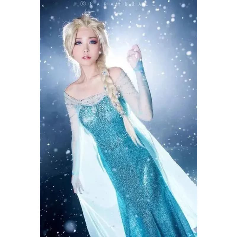 Produttore Spot Animazione cosplay all'ingrosso Halloween Frozen, spettacolo teatrale per abiti da sposa per adulti