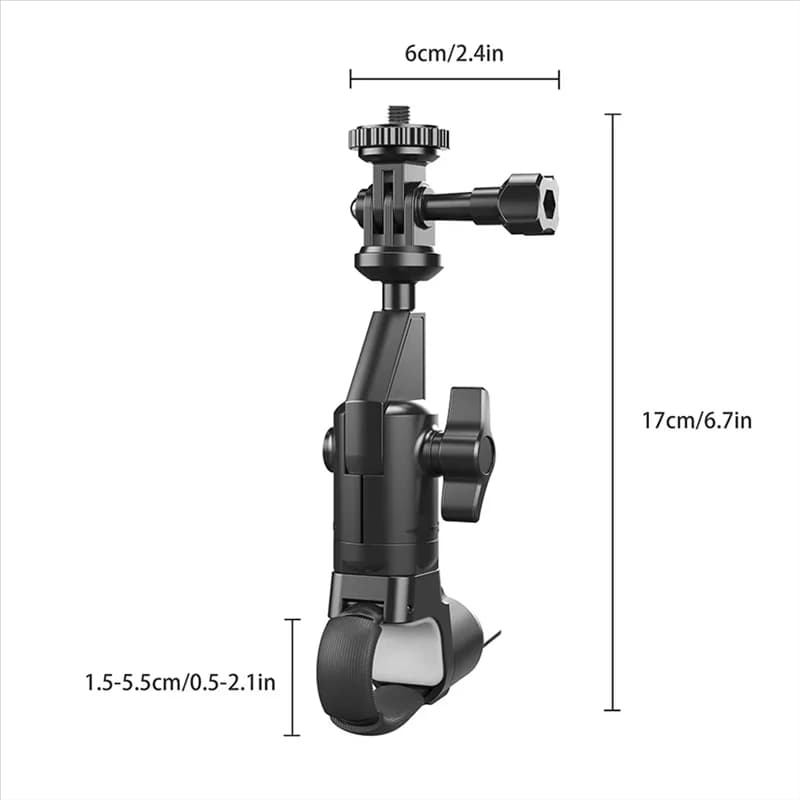 Bike support 360 degree swivel bike camera support for Insta 360 X2 X3 Gopro 12 11 DJI Action Camera