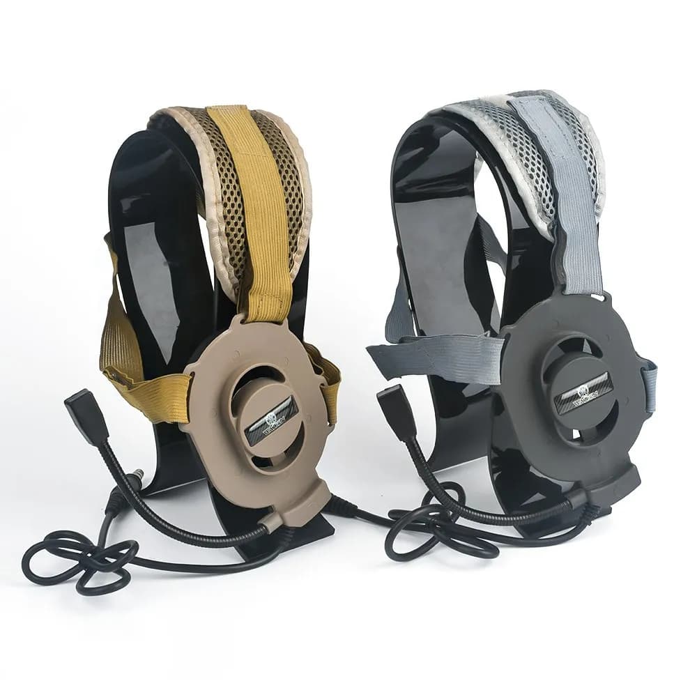 WADSN Tactical Outdoor Shooting cuffie di comunicazione Bowman Elite II Headset U94 PTT per accessorio Radio KenwoodBaofeng UV-5R