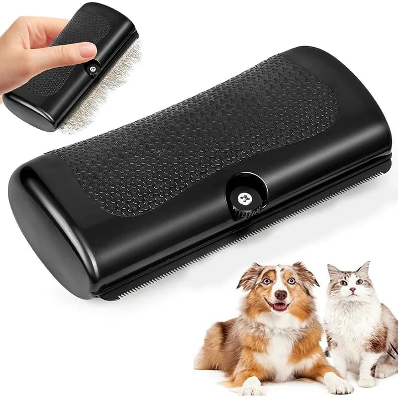 Spazzola Professionale Multifunzionale per la Toelettatura degli Animali Domestici, Spazzola Ergonomica per la Rimozione del Pelo di Cani, Strumento per la Toelettatura e la Rimozione del Pelo in eccesso