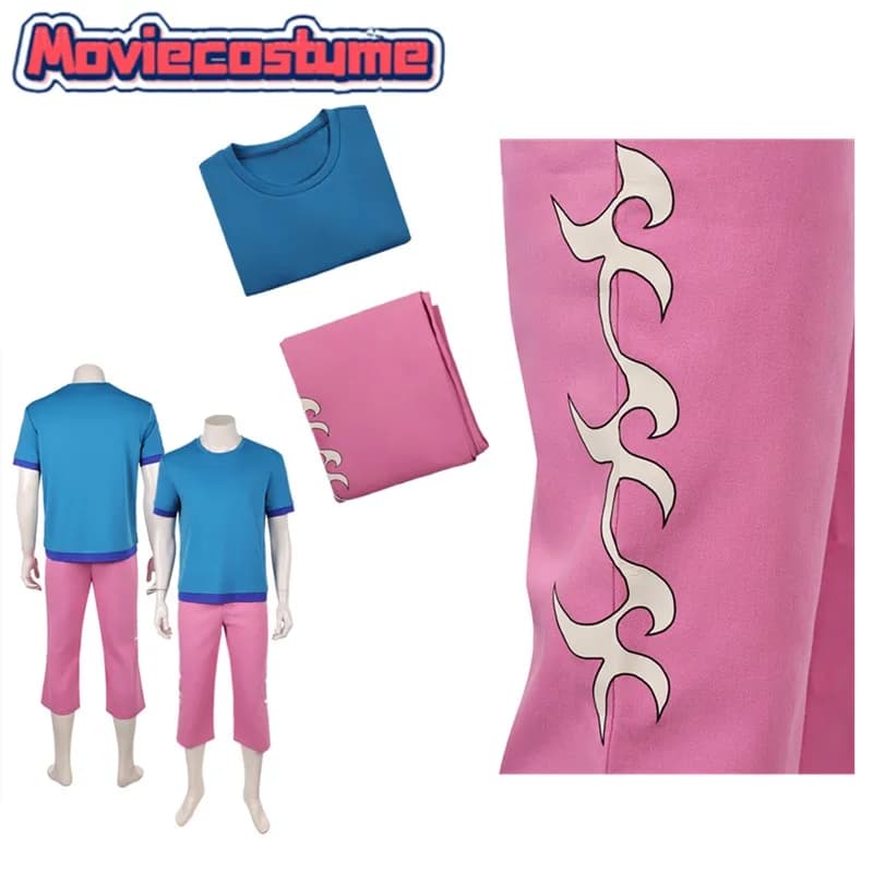 Costume da Pirata Zorro per Uomo, T-shirt e Pantaloncini, Fantasia Roronoa 2026, Camicia a Maniche Corte, Disfraz per Halloween e Carnevale
