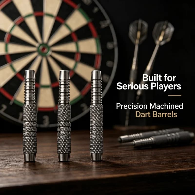 3Pcs Professional Copper Dart Barrel with 2BA Thread for Nylon/Steel Darts Tip Dart Accessories 54mm-16g