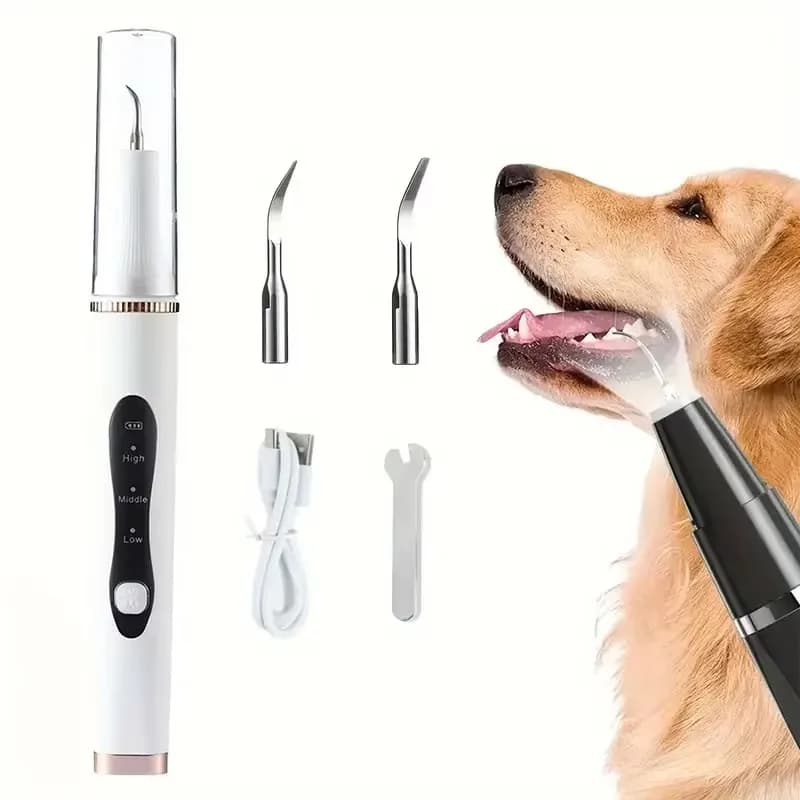 Electric Toothbrush for Domestic Animals, Cleaner and Denti Cleaner, Dog and Cat Tooth Cleaning Tool, Remove Tartar and Plate