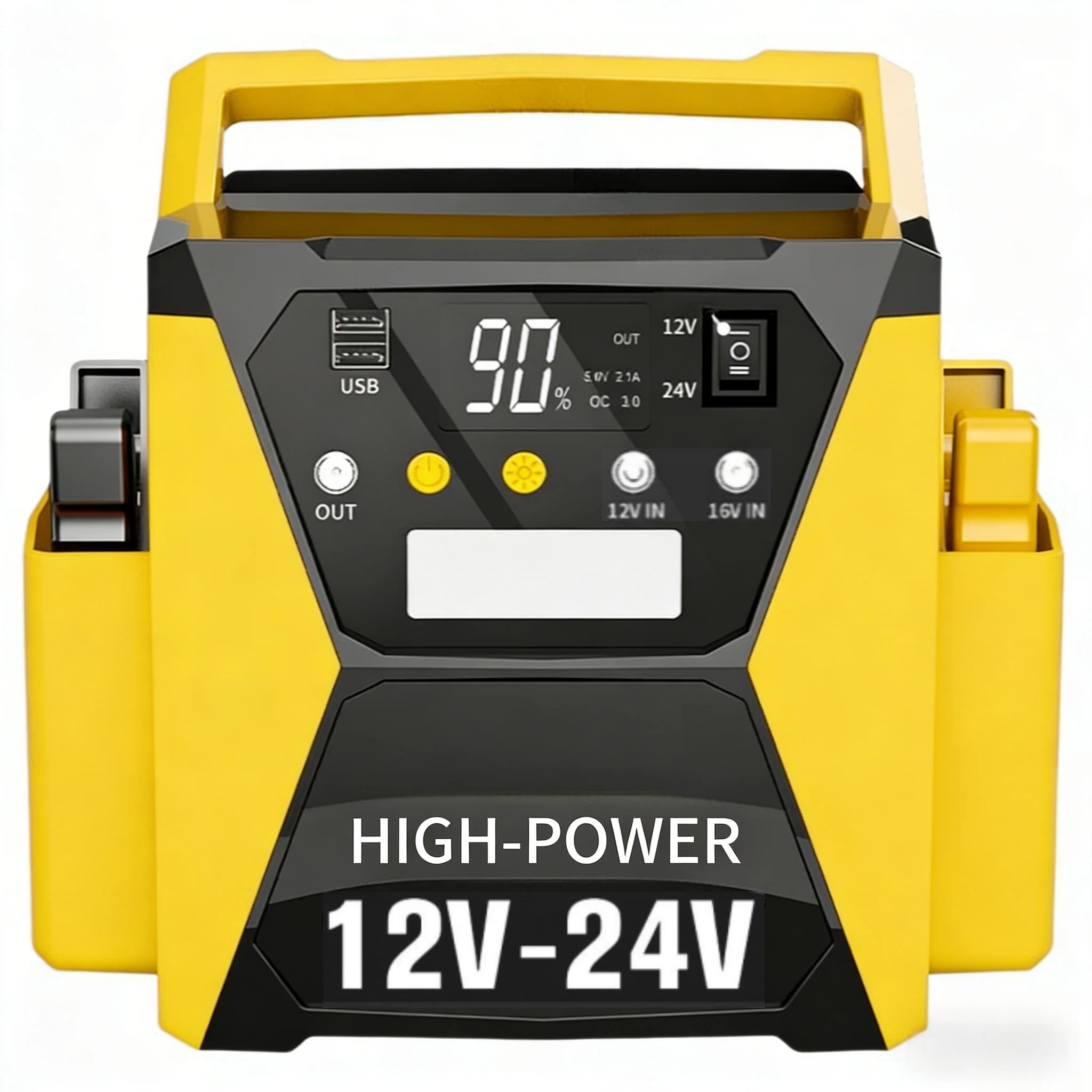 Avviatore di Emergenza per Auto da 70000mAh, Batteria Portatile, Powerbank 12V 24V, Avviatore Automatico per Auto, Moto, Camion