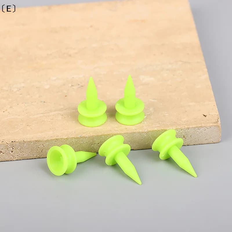 〔E〕50 Pezzi/Confezione Tee da Golf Professionali 25MM 0.98' Castle Green Accessorio per Golfisti Tee da Golf in Plastica Perfetti per il Teeing della Palla