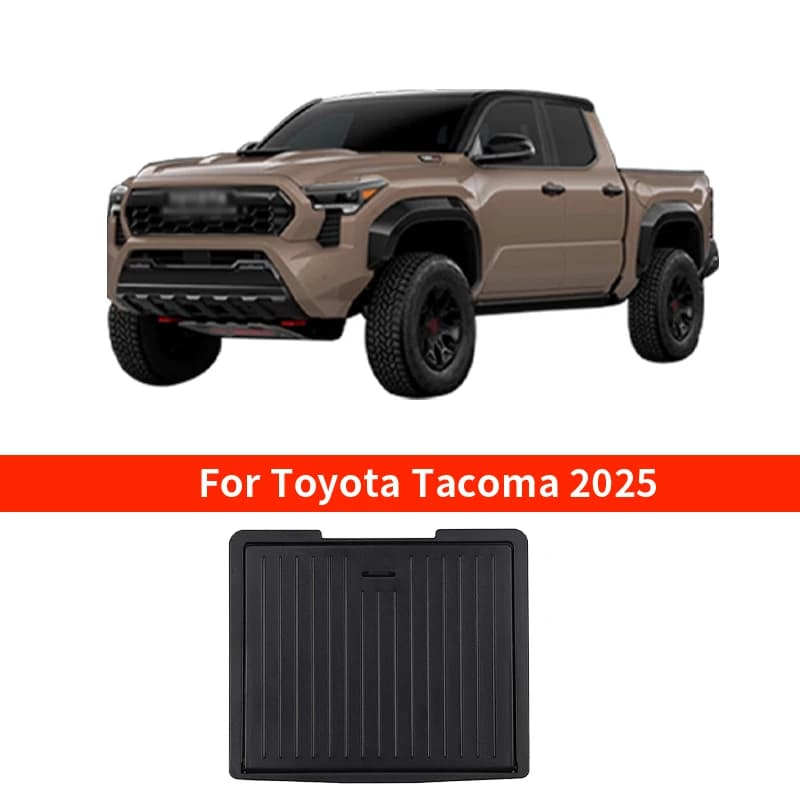 Organizzatore del vassoio nascosto della console centrale per Toyota Tacoma 2024+ Scatola portaoggetti per bracciolo in materiale ABS Accessori per auto di aggiornamento interno