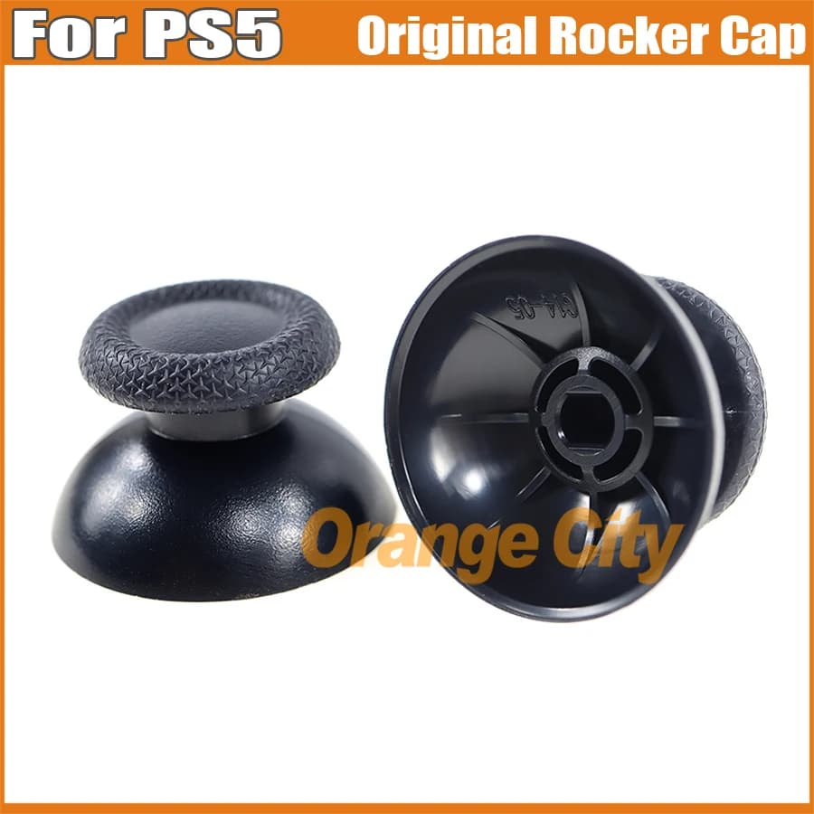 60PCS Per PS5 Tappo Joystick Originale Per Playstation 5 Joy Con Nero Tappo A Fungo 3D Rocker Cap Pulsante Console di Gioco Accessori