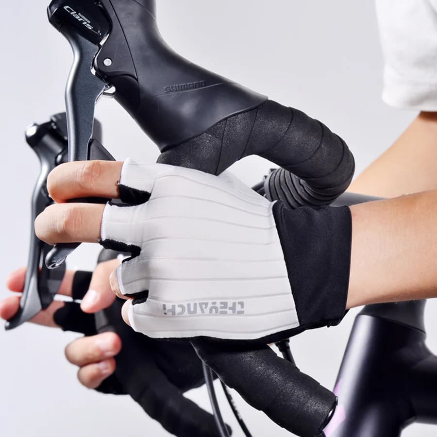Guanti da Ciclismo Estivi Mezze Dita per Uomo, Antiscivolo e Traspiranti per Sport all'Aperto