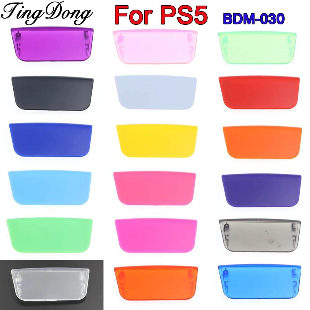 1PC Touchpad di ricambio per PS5 BDM-030 coperchio della batteria in plastica coperchio posteriore accessori per porta per PS5 V3.0 custodia della copertura della batteria