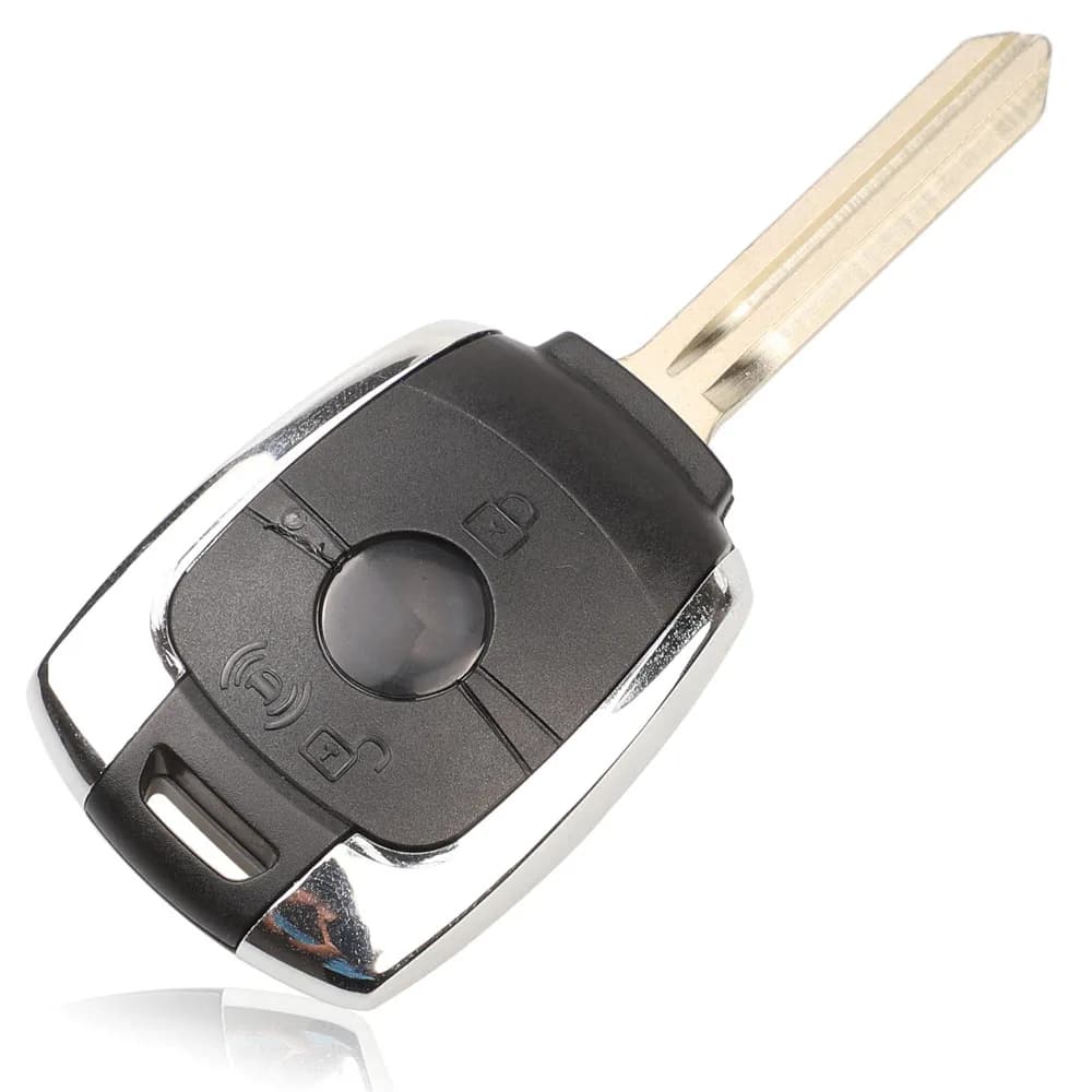 Jingyuqin 2 Bottoni Sostituzione Chiave A Distanza Dell'automobile Borsette Caso Fob Per Ssangyong Korando 2012 Azione 2012