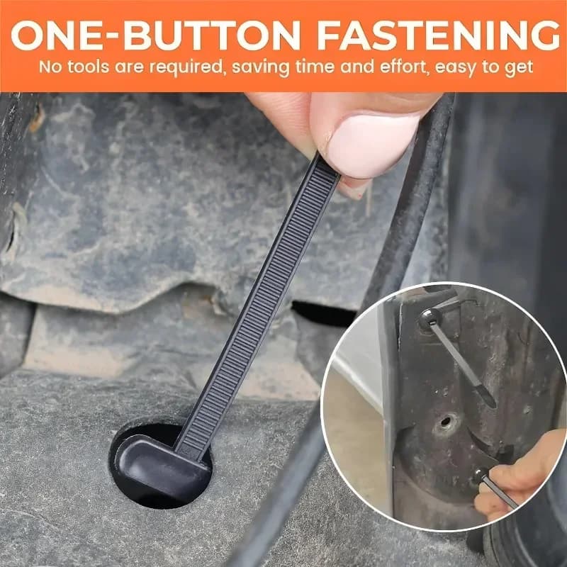 Fascette Autobloccanti Multiuso, Cinghie Resistenti per Stoccaggio, Fissaggio Auto, Fai-da-Te, Accessori per Casa e Auto