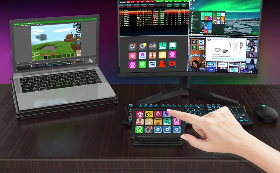 Prezzo di fabbrica di vendita caldo Azioni di attivazione del controller da studio Stream Deck in app e software come OBS Twitch YouTube e altro Wor