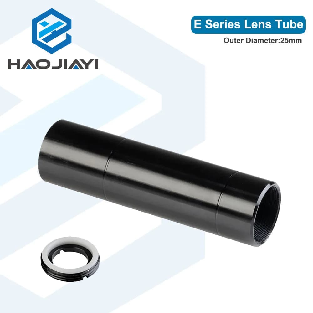 Tubo per obiettivo CO2 OD.25mm serie E per macchina per incisione taglio laser CO2 con obiettivo D20 F50.8/63.5/101.6mm
