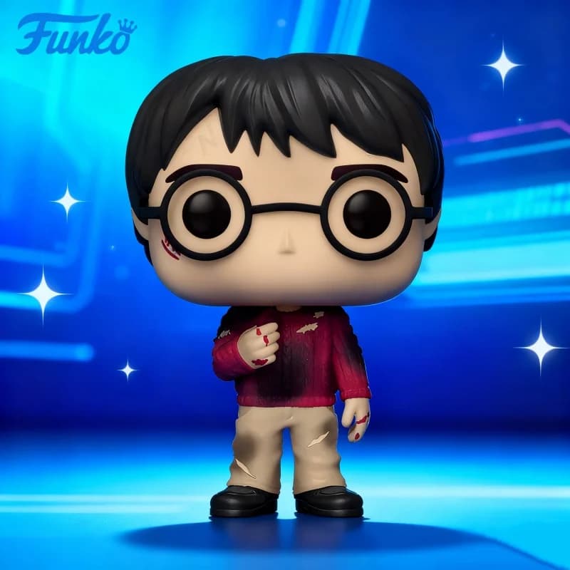 Funko Pop Hp: Harry Potter Anniversario - Harry con la Pietra Filosofale - Regalo di Capodanno - Ottimo regalo per amici e familiari per Capodanno e compleanni, Decorazione a tema pop culture, Regalo di compleanno, Oggetto da collezione a tema fumetti, Merchandising ufficialmente licenziato, Oggetto da collezione premium, Oggetto da collezione a tema fumetti, Regalo per geek, Oggetto da collezione