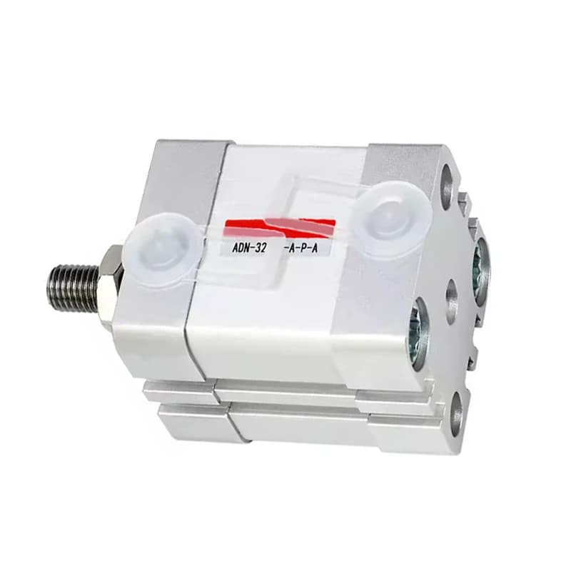 Compact ADN Aluminum Alloy Pneumatic Cylinder Female Male Threads ADN12/16/20/25/32/40/50/63-5-10-15-20-25-30-40-50-A-P-A