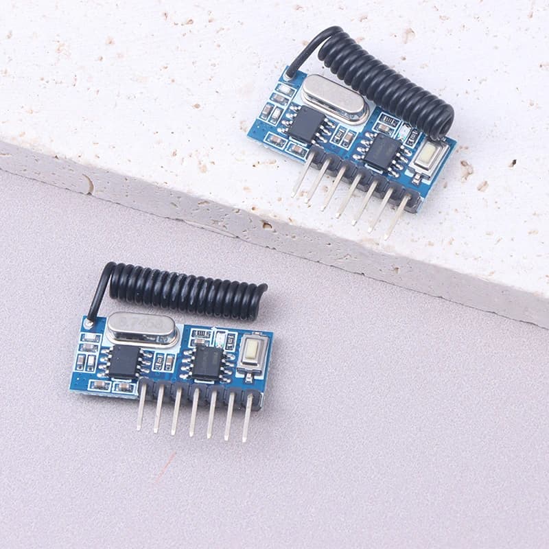 Modulo decodificatore codice di apprendimento ricevitore RF RX480E 433 mhz Uscita wireless 4CH 433 mhz per codifica telecomandi