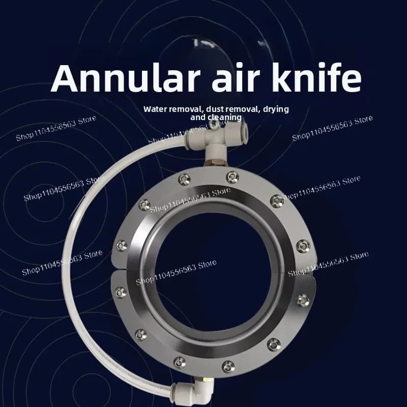 Ring Air Knife Round 360 Degree Compressor Source Scrub