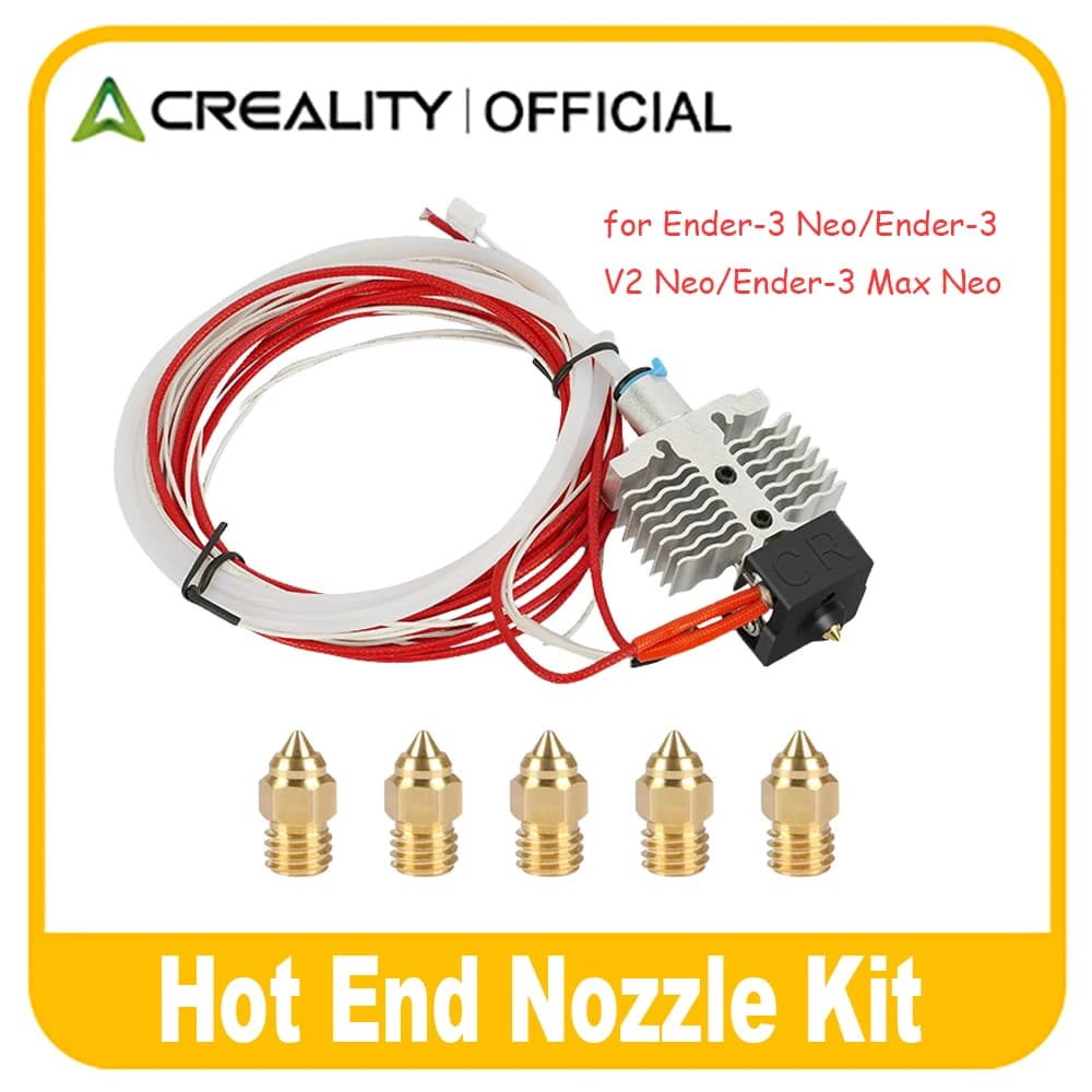 Creality Kit Hotend Ender 3 V2 Neo aggiornato, Hotend estrusore assemblato per Ender 3 V2 Neo, Ender 3 Max Neo, Ender 3 Neo 3D Print