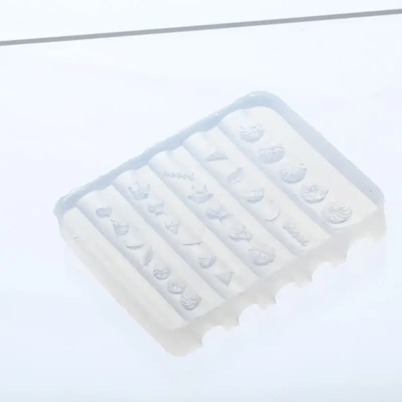Stampo in Silicone 3D Perfetto per Nail Art, Ideale per Appassionati di Fai-da-Te, a Forma di Sushi, Ravioli e Panini