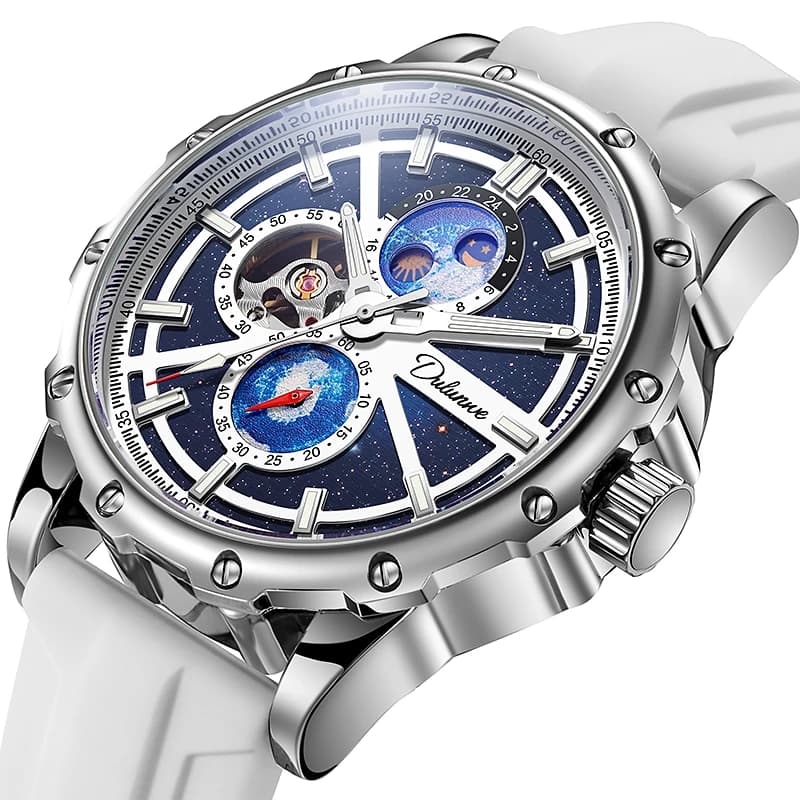 Orologi da uomo Hollow orologio meccanico completamente automatico Night Glow orologio da uomo impermeabile Fashion Trend orologio da uomo reloj hombre