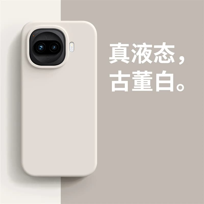For Vivo IQOO 15R Z11 Turbo Case Luxury Liquid Soft Silicone Comfortable Feel Built in Flocking Cover Shockproof Bumper