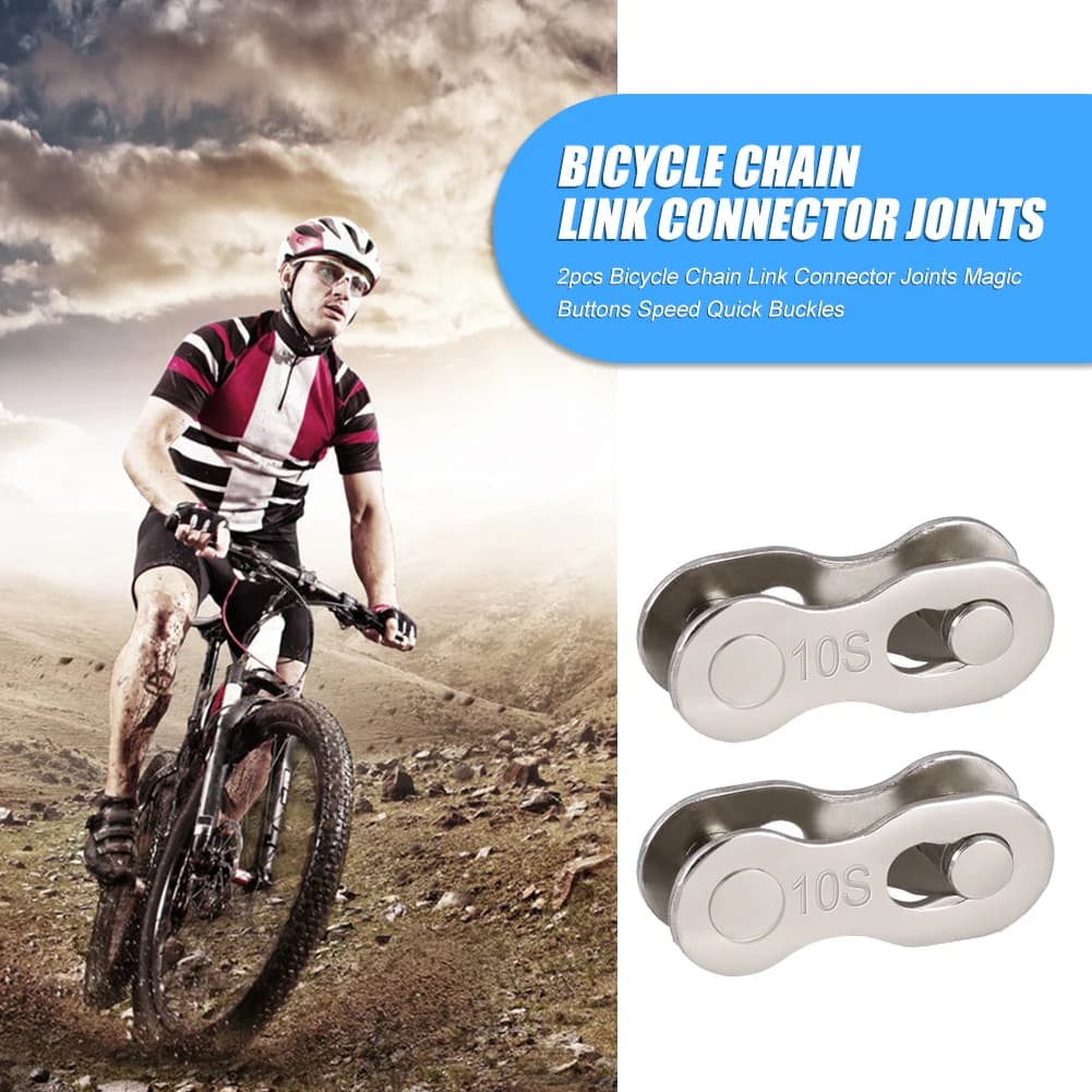 Connettori per Catena Bici in Vendita, Set di Chiusure Delicate in Tinta Unita per MTB e Bici da Strada, Collegamento Rapido