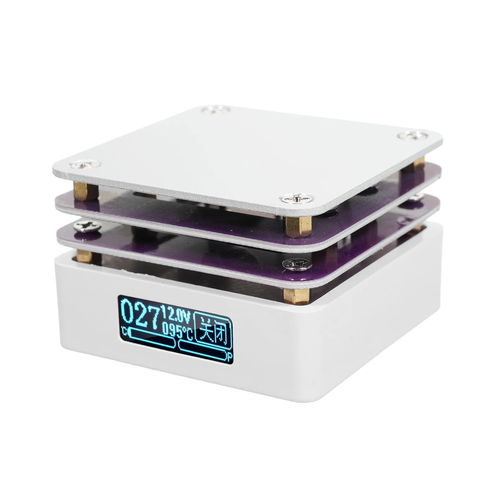 G3061 PD65W Mini heater plate digital welding preheating PCB reprocessing station SMD Board welding plate heating table repair tools