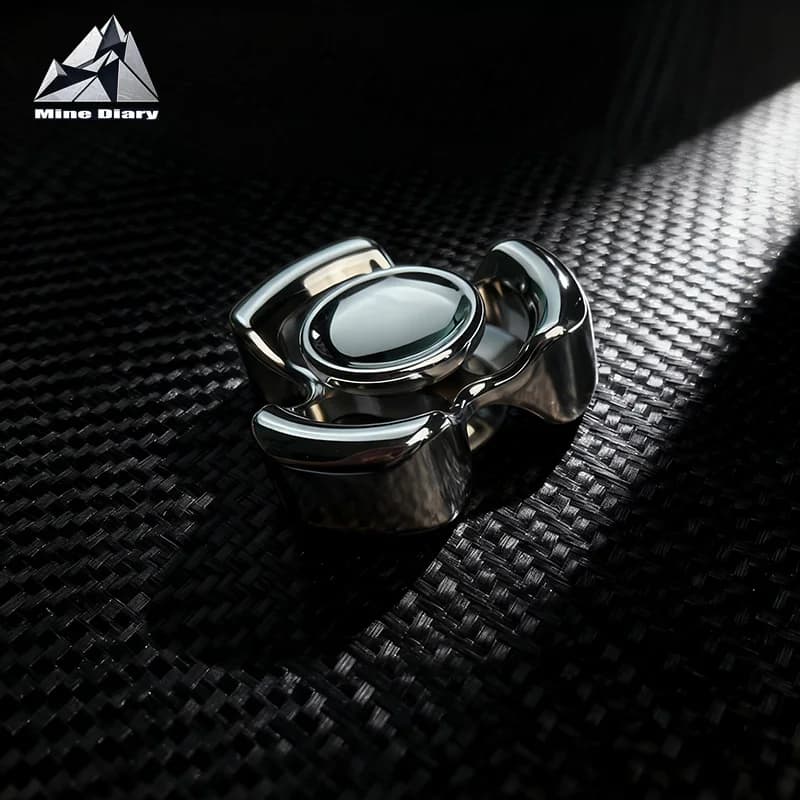 EDC Horizon mega Gyro Fidget Spinner Metallo Uno strumento focalizzato per adulti per alleviare l'ansia e rilassare i giocattoli antistress sulla punta delle dita