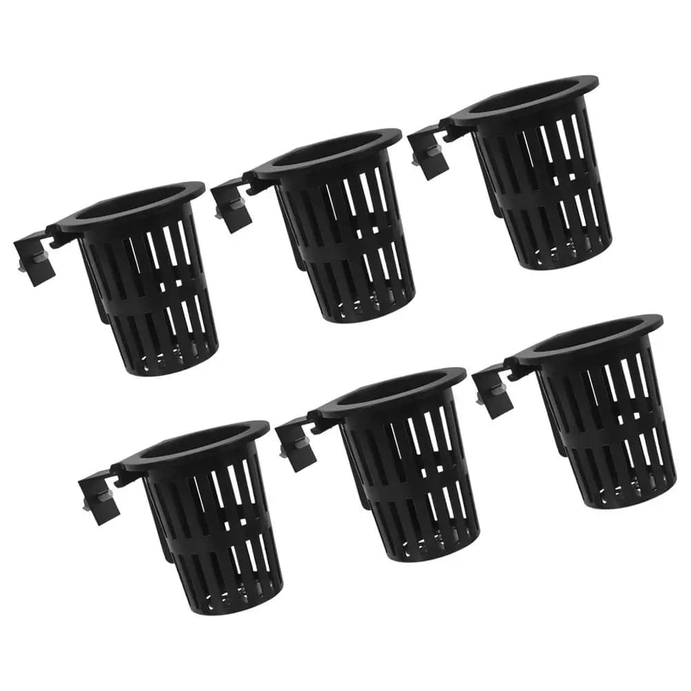 Set di 6 Supporti da Parete per Piante Idroponiche, Vasi Sospesi per Acquario, Decorazione per Vasche dei Pesci