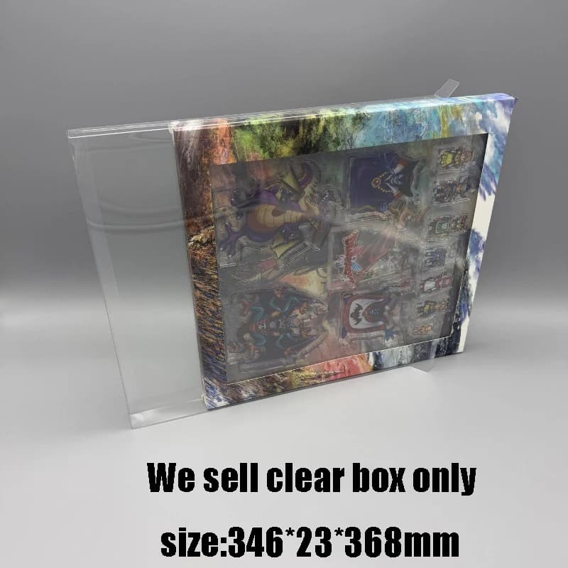 Custodia Protettiva Trasparente in Acrilico per PS5 NS Dragon Quest 1+2 Collector Edition, Scatola Espositiva e Contenitore da Collezione