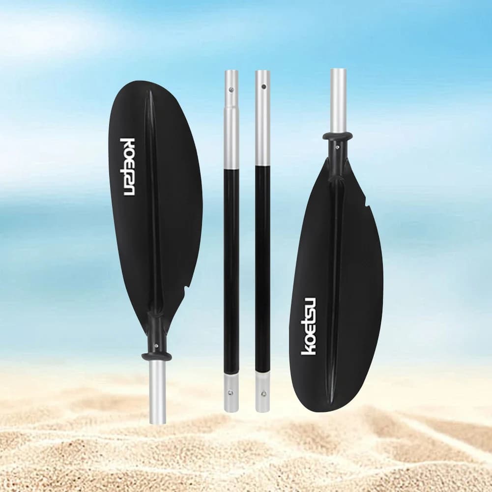 Pagaia per kayak galleggiante regolabile a due vie da 4 pezzi Pagaia per stand up paddle in lega di alluminio per sport acquatici all'aperto