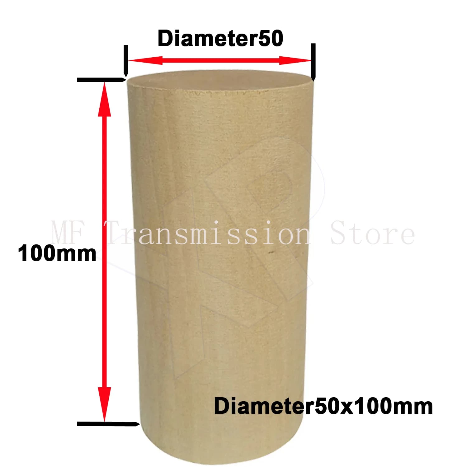 Solid Round Wooden Cylinder 1/2/5/10/20Pcs Wooden Craft Blocks For Handmade DIY Building Model Tool Length 30/40/50/60/80/100mm