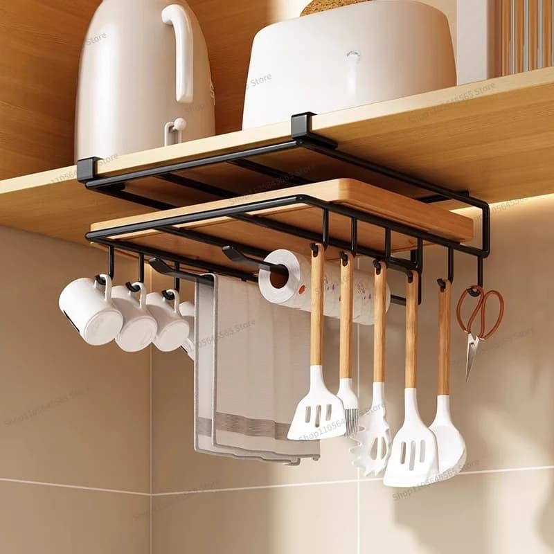 For Vegetable Board Placement Rack, Suspended Cutting Board Hanging Rack, Kitchen Storage Rack