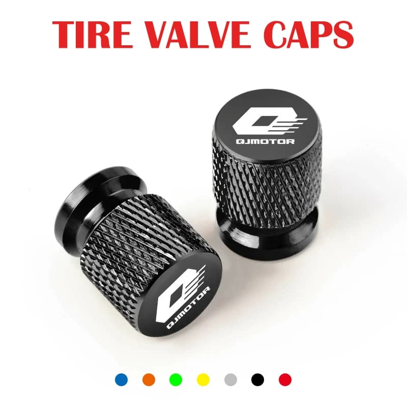 Accessori Moto per Qjmotor Srt Srk Srv 250 300 550 650 800 S Qj 500S 300S: Tappi Antipolvere per Valvole Pneumatici