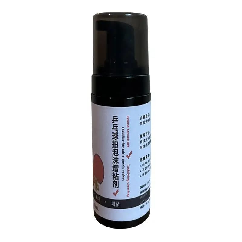 Ping Pong Rack Cleaner Kit Ping Pong Wheel Cleaner Kit 100ml Wiper Cleaner Spray Kit for Ping Pong and Raquet Care