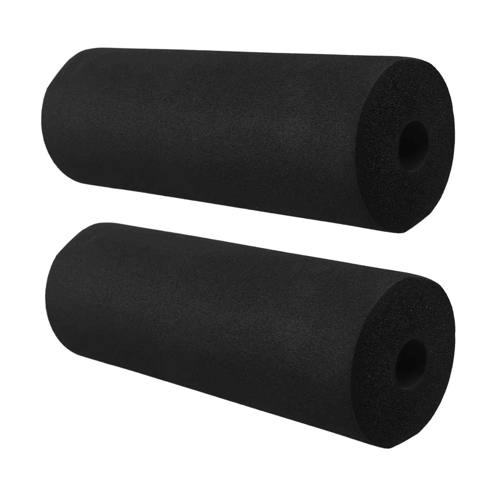 2Pcs Exercise Machine Foam Roller Pads Thick Sponge Covers for Weight Bench Leg Extension Machine Fitness Equipment Accessories