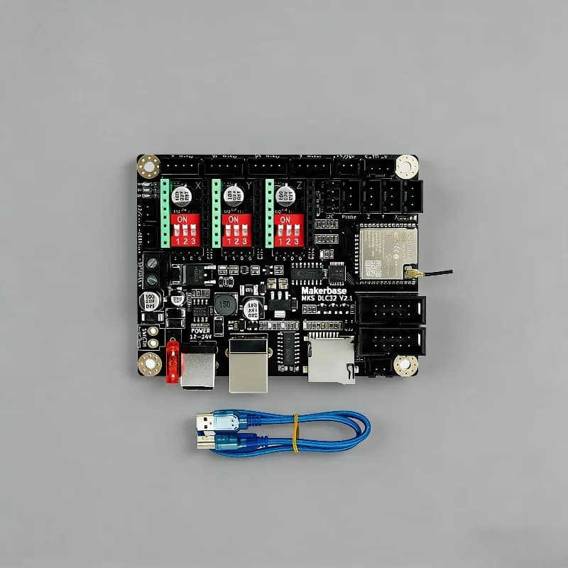 MKS DLC32 32-bit ESP32 Motherboard for 3D Printer, Offline Control, WIFI Connection, Table Laser Engraving Machine, Stable Driver
